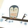 Pack Of 12 Personalised Owl Cards, thumbnail 5 of 5