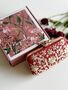 Sofia Red Floral Clutch, thumbnail 1 of 8
