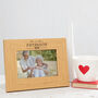 Wedding Images Engraved Personalised Photo Frame, thumbnail 5 of 8