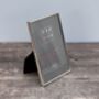 Sixtrees Slim Silver Plated Border Photo Frame, Four X Six, thumbnail 1 of 3