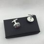 Liberty Cuff Links In Classic Floral Print, thumbnail 5 of 10