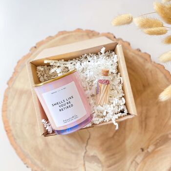 You're Retired Scented Candle – Funny Retirement Gift, 6 of 10