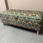 William Morris Forest Strawberry Thief Storage Ottoman Footstool, thumbnail 3 of 6