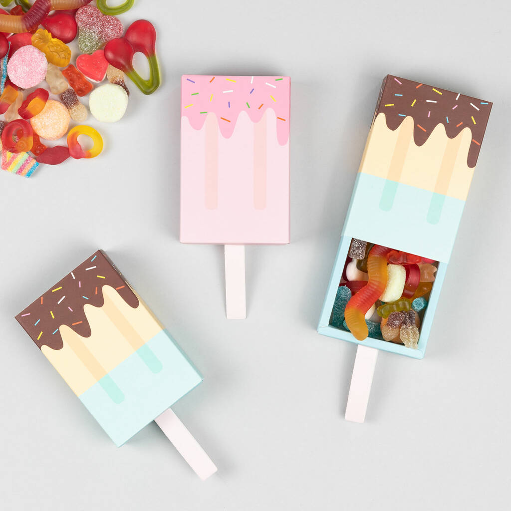 box of ice lollies