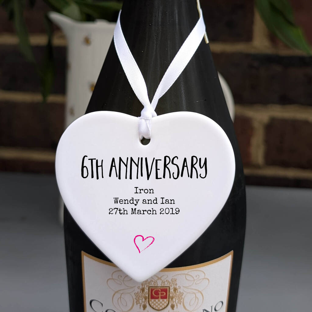 Gift Traditional And Modern Sixth Anniversary Gift Custom Photo