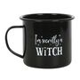 I'm Secretly A Witch Enamel Mug, thumbnail 2 of 3