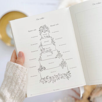 Wedding Planner Book Blush With Gold Foil, 11 of 12