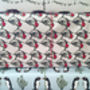 Kissing Penguin Christmas Gift Wrapping Pack, thumbnail 4 of 6