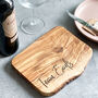 Personalised Wooden Cheese Board, thumbnail 3 of 5