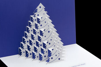 3D Christmas Tree Pop Up Card, 2 of 3