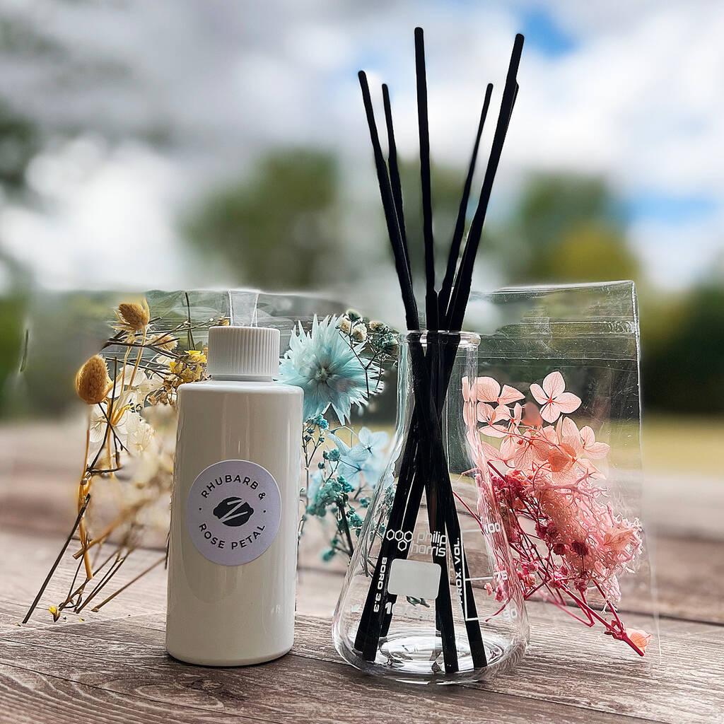 Conical Flask Reed Diffuser By Zesty Lemons