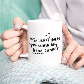 My Heart Holds You When My Arms Can't Greeting Card, 3 of 3