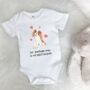 King Charles Cavalier Dog Sibling Personalised Babygrow, thumbnail 6 of 8