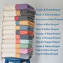Personalised Cotton Throw Blanket, Garden Shawl, thumbnail 3 of 11