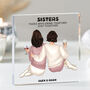 Personalised Sister Character Print With Loungewear, thumbnail 1 of 6