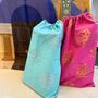 Luxury Eid Sack Blue And Silver Foil, thumbnail 4 of 4