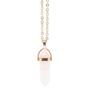 Clear Quartz Crystal Point Necklace With Greetings Card, thumbnail 4 of 5