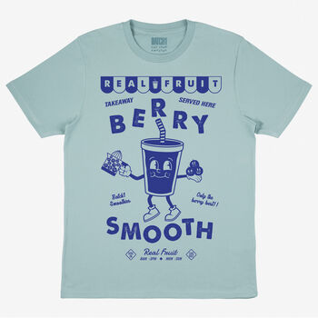 Berry Smooth Women’s Fruit Graphic T Shirt, 2 of 3