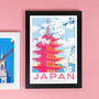 Authentic Vintage Travel Advert For Japan, thumbnail 2 of 8