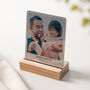 Metal Photo Print With Wooden Stand, thumbnail 1 of 2