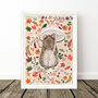 Woodland Mouse Nursery Print, thumbnail 9 of 12