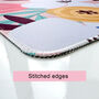 Abstract Flowers Desk Mat, thumbnail 3 of 6
