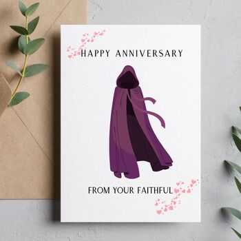 Traitors Inspired Anniversary Card Your Faithful, 2 of 2