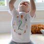 Age Two Children's Birthday T Shirt, thumbnail 2 of 4