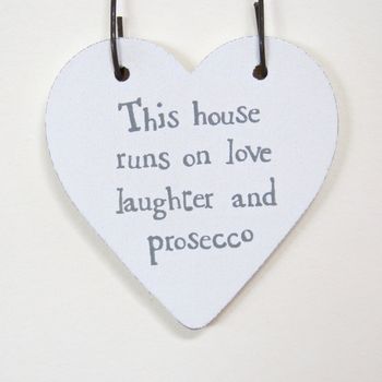 'Love And Prosecco' Handmade Card, 2 of 3