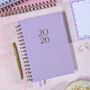 Personalised Luxury 2026 Weekly Diary| Planner| Lilac, thumbnail 2 of 11