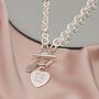 Personalised Solid Sterling Silver Heart Necklace, thumbnail 2 of 8