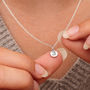 Personalised Genuine Diamond Lucky Number Necklace, thumbnail 4 of 6