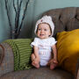 Personalised Name Baby's First Christmas Babygrow, thumbnail 4 of 4