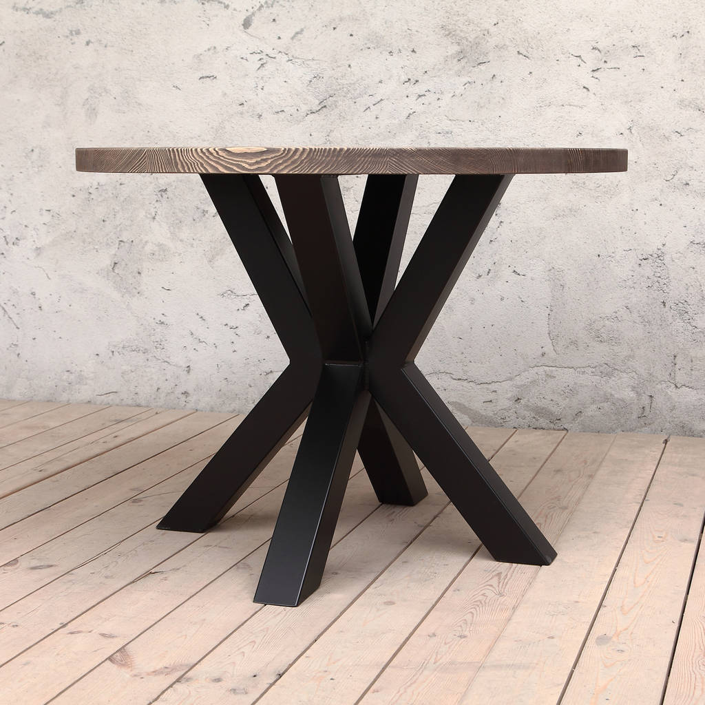 Clyde Solid Wood Round Dining Table By Cosy Wood 