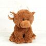 Birth Cerficate Highland Cow Soft Toy Set Gift Boxed, thumbnail 4 of 7