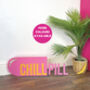 Chill Pill Clear Acrylic Skateboard Deck, thumbnail 1 of 5