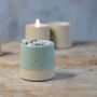 Match Striker Pot With Matches In Mint Green, thumbnail 3 of 7