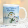 Personalised The Snowman And The Snowdog Mug, thumbnail 2 of 4