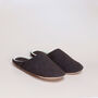 Japanese Cotton Machine Washable Slippers Brown, thumbnail 2 of 7