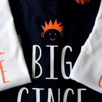 Personalised Father, Son And Baby Ginger T Shirts, 5 of 5