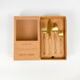 Paris Gold Stainless Steel Cutlery Sets X16/24 Pieces, thumbnail 4 of 6