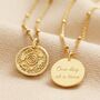 Personalised Talisman Satellite Chain Pendant Necklace, thumbnail 1 of 10