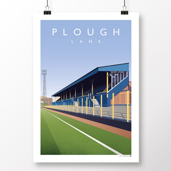 Wimbledon Plough Lane Poster, 2 of 7