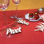 Personalised Five Name Wine Glass Charms, thumbnail 3 of 7