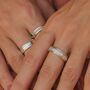 Amore Sterling Silver Spinning Ring, thumbnail 1 of 12