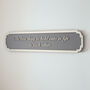 Personalised Street Sign With Raised Wood Lettering, thumbnail 5 of 8