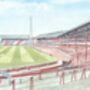 Dundee Archibald Leitch Stand Stadium Art Print, thumbnail 2 of 3