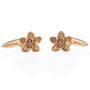 Cherry Blossom Cufflinks Silver/Gold/Rose Gold, thumbnail 6 of 9