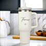 Personalised Star 40oz White Travel Cup, thumbnail 3 of 5