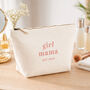 Personalised Makeup Travel Bag Gift For New Mum Girl Mama Boy Mama, thumbnail 6 of 12